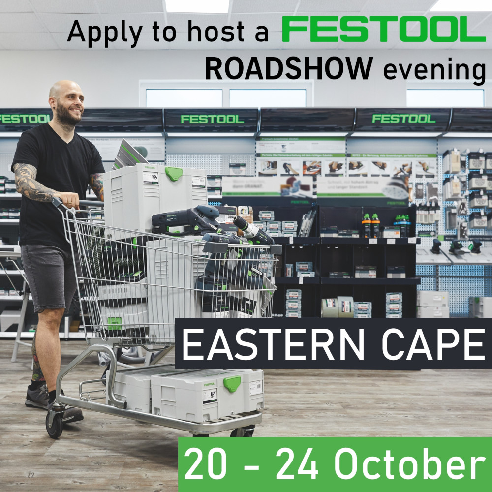 Dealer apply - Festool Roadshow - Eastern Cape Dealer apply - Festool Roadshow - Eastern Cape