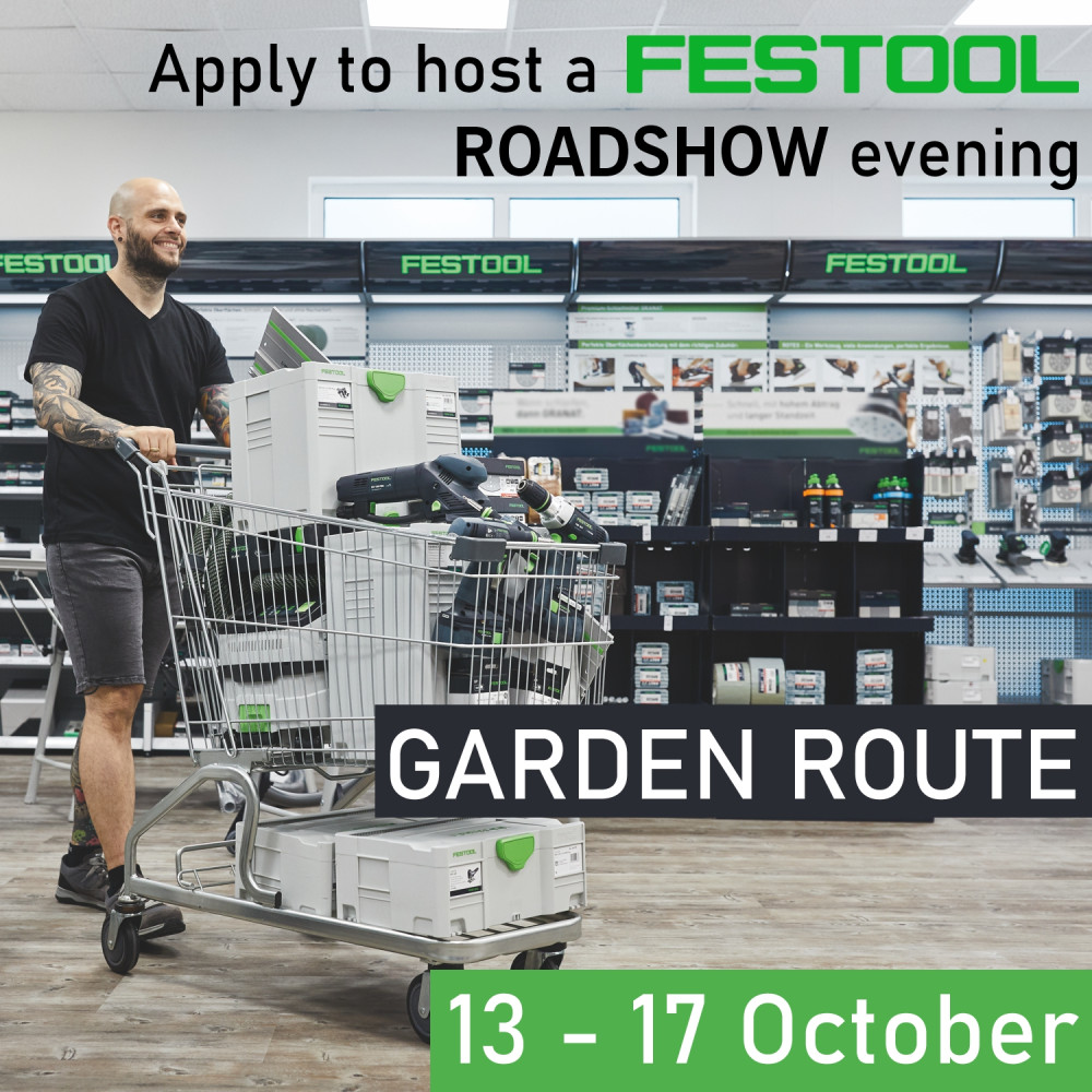 Dealer apply - Festool Roadshow - Garden Route Dealer apply - Festool Roadshow - Garden Route