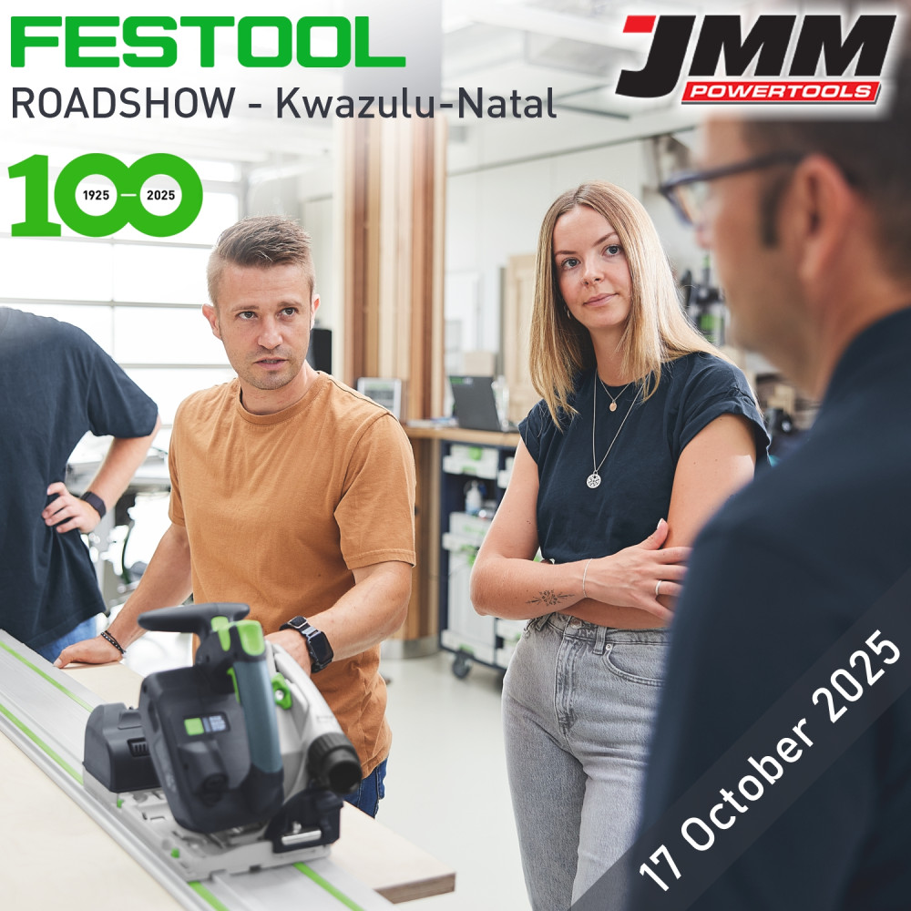 FESTOOL 100 Years Roadshow - Kwazulu-Natal - JMM Powertools FESTOOL 100 Years Roadshow - Kwazulu-Natal - JMM Powertools