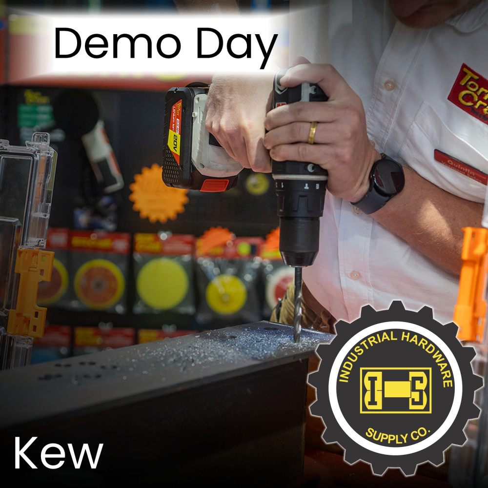 Demo day - Industrial Hardware Supply - Kew Demo day - Industrial Hardware Supply - Kew